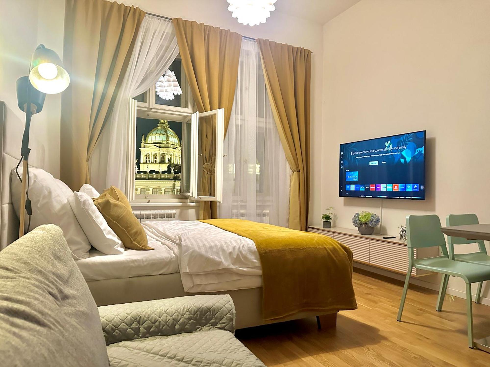 Modern 2 Bed-room In 1 With Stunning National Museum View Apartmán